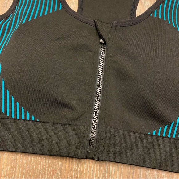BCBGeneration Zipper Front Sports Bra - Picture 2 of 9